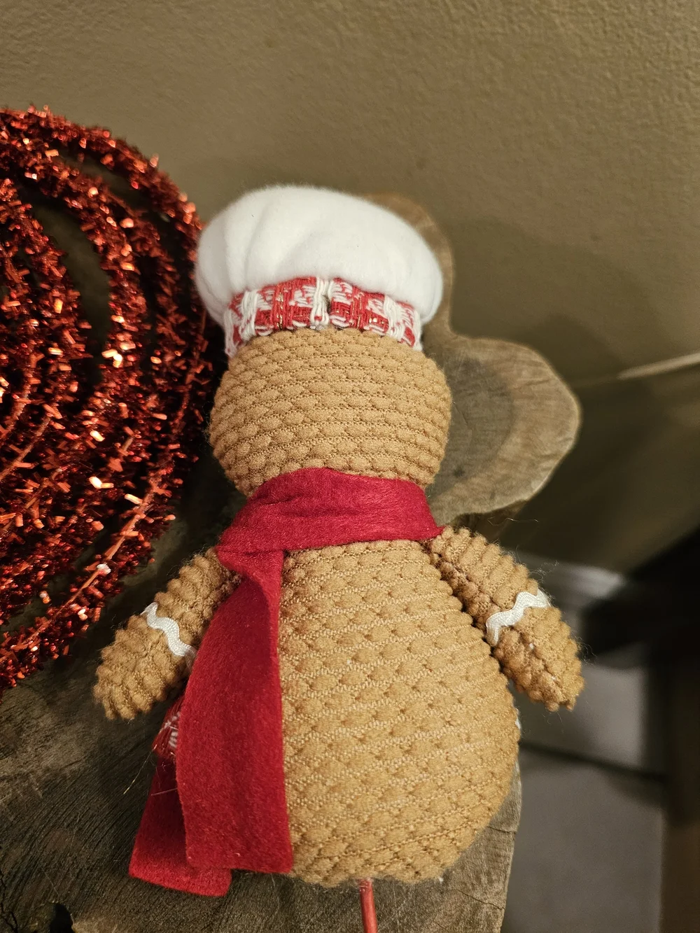 Ashland Red and Pink Holiday Pick Set with Snowman Accent